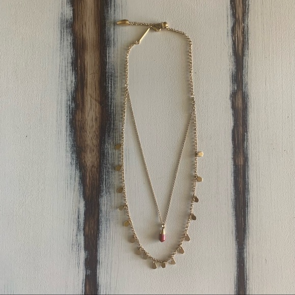 Kendra Scott Freida Vintage Gold Burnt Sienna Howlite - Picture 4 of 8